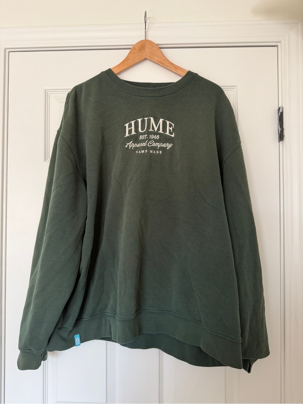 Hume Forest Green Crewneck Sweatshirt - Hume Apparel Company